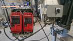 Rotuladora automtica cabeote duplo frascos planos Bauch Campos