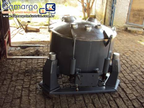 Centr�fuga de cesto industrial marca PANA a�o inox AISI 316L