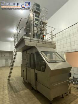 Envasadora ass�ptica Tetra Pak TBA 8 Square para caldos sopas molhos 6.000 embalagens por hora