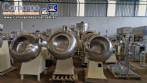 Lote de dez drageadeiras em a�o inox com capacidades entre 150 litros e 350 litros