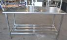 Mesa de ao inox 700 mm x 1500 mm