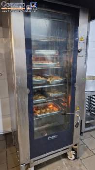 Forno combinado em inox Pr�tica 20 bandejas