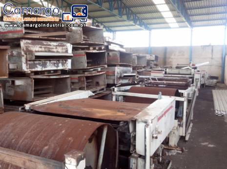 Forno industrial � g�s para fabrica��o de bolachas fabricante Baker Perkins