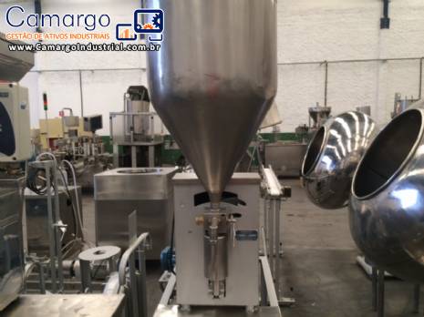 Envasadora semi autom�tica com 1 pist�o