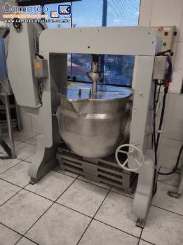 Tacho misturador encamisado basculante em inox Tacho misturador encamisado basculante em inox