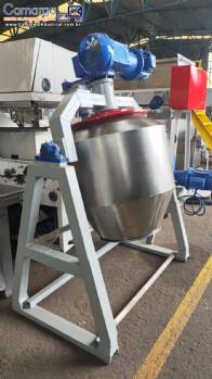 Drageadeira misturador em aço inox 200 300 litros Drageadeira misturador em aço inox 200 300 litros