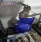 Centrfuga separadora am ao inox para separar as fases do sangue animais Alfa Laval
