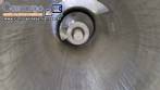 Silo de transferncia com rosca helicoidal transportadora inclinada em inox Maqinox