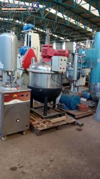 Cozinhador buller reator inox encamisado 200 litros