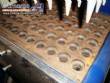 Fabricadora de casquinha de biju sorvetes doces 60 cavidades tipo cone