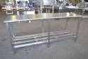 Mesa de a�o inox 700 mm x 2000 mm