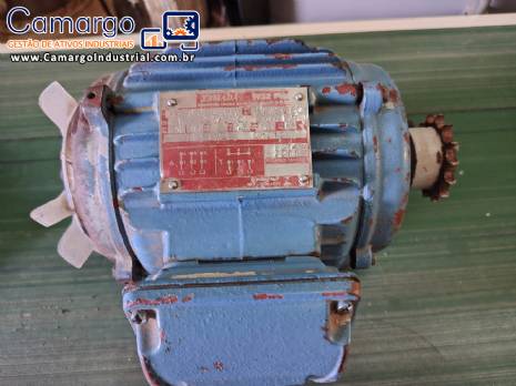 Motor de indu��o trif�sico WEG 1 CV