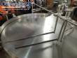 Mesa girat�ria alimentadora em inox para frascos potes Levapack 1200 mm