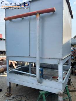Condensadora inudstrial 480.000 kcall para gás freon ou amônia Condensadora inudstrial 480.000 kcall para gás freon ou amônia