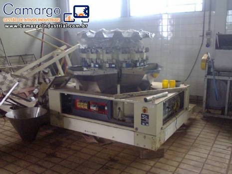 Embaladora balança multi cabeça Fabrima Embaladora balança multi cabeça Fabrima