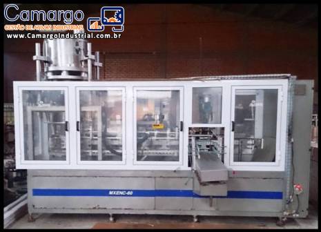 Envasadora embaladora empacotadora para pó filme papel SOS pré formada Envasadora embaladora empacotadora para pó filme papel SOS pré formada