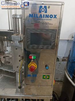 Envasadora para pastosos Milainox 1500 potes / hora Envasadora para pastosos Milainox 1500 potes / hora