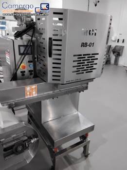 Formadora extrusora recheadora em inox MCI Tobocop Formadora extrusora recheadora em inox MCI Tobocop
