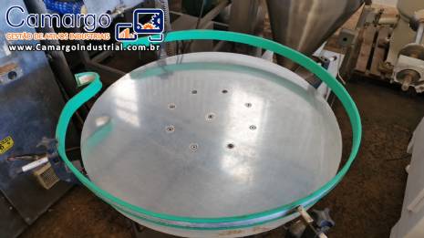 Mesa acumuladora em inox 800 mm Mesa acumuladora em inox 800 mm