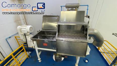 Misturador horizontal ribbon blender 1000 L inox 316 Semco Misturador horizontal ribbon blender 1000 L inox 316 Semco