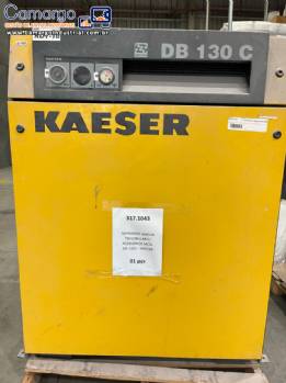 Soprador de lóbulos rotativos KAESER DB 130 com vazão de 5,7 m³ / min e motor de 11 kW Soprador de lóbulos rotativos KAESER DB 130 com vazão de 5,7 m³ / min e motor de 11 kW