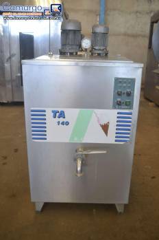 Tina em inox de aquecimento para sorvete 140 L R.Camargo Tina em inox de aquecimento para sorvete 140 L R.Camargo